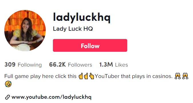 Lady Luck HQ TikTok