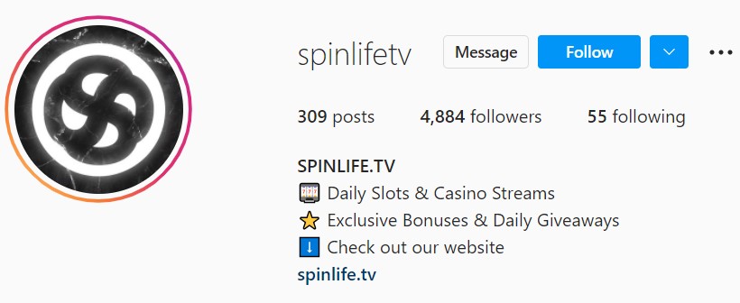 SpinlifeTV Instagram