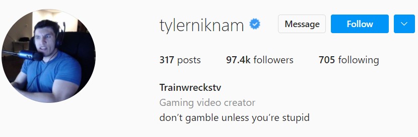 TrainwrecksTV instagram