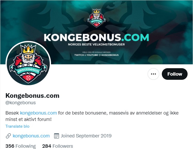 kongebonus twitter