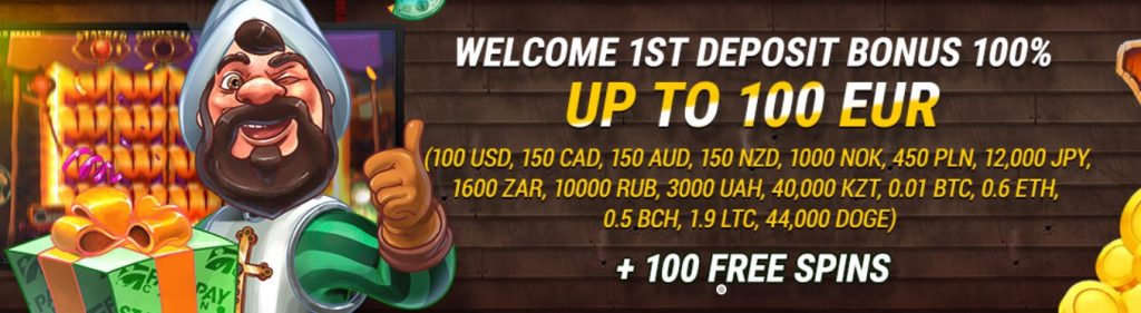 Fastpay Casino Welcome Bonus
